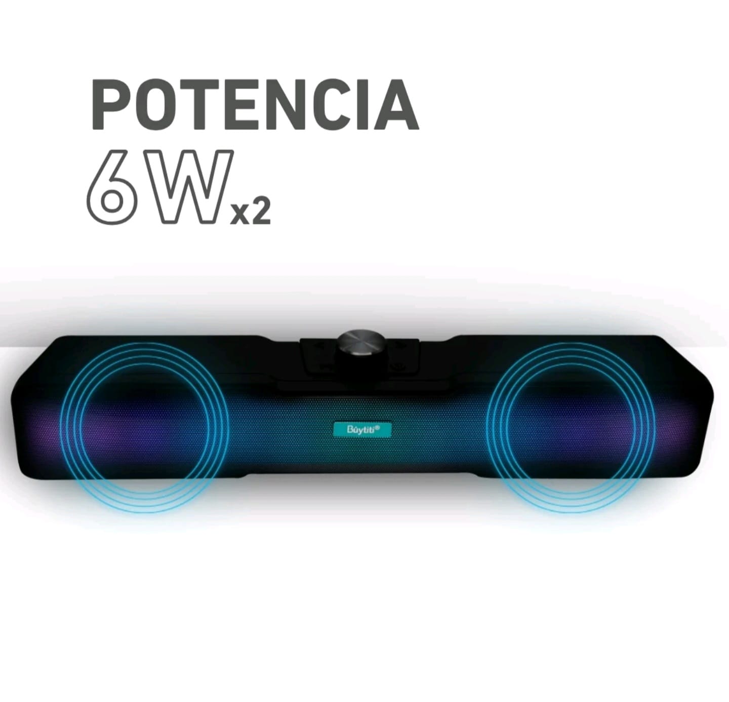 Barra de Sonido con Luz LED y Función TWS - foto 3